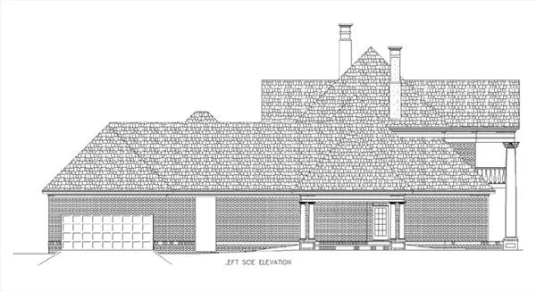 Left side elevation